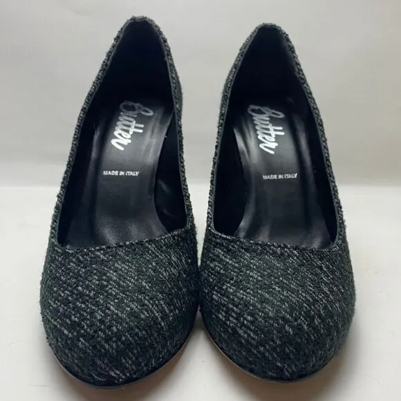 BUTTER Tweed High Heels Size 8