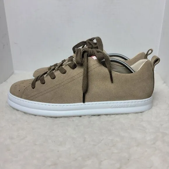 Camper Runner Four Mens Size 11 Sneaker K100226-014 Brown Suede Shoes