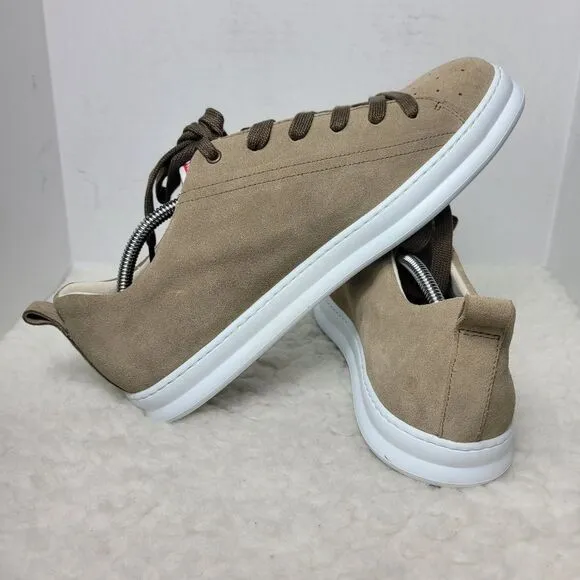 Camper Runner Four Mens Size 11 Sneaker K100226-014 Brown Suede Shoes