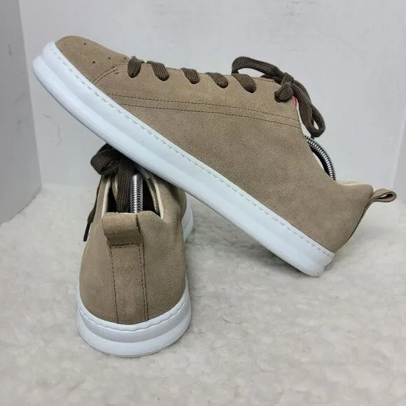 Camper Runner Four Mens Size 11 Sneaker K100226-014 Brown Suede Shoes