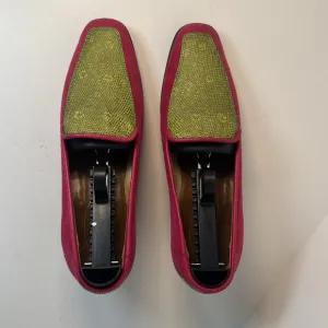 Carlo Fagiani Pink Suede Handmade Shoes size 37
