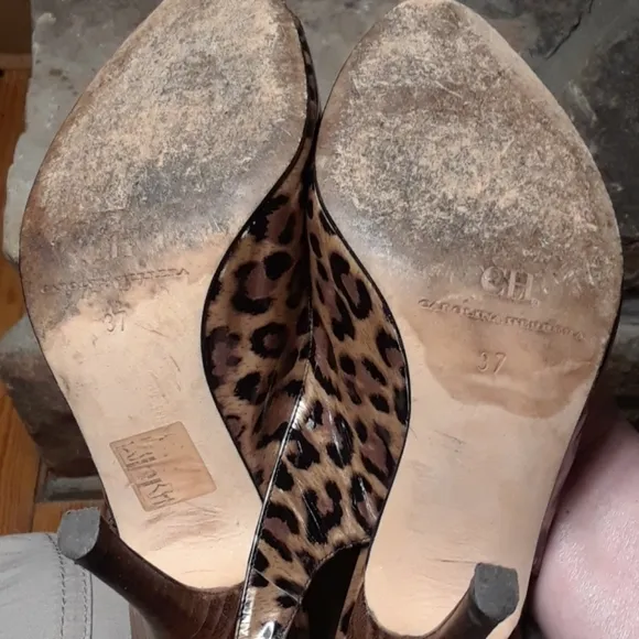 Carolina Herrerra leopard heels