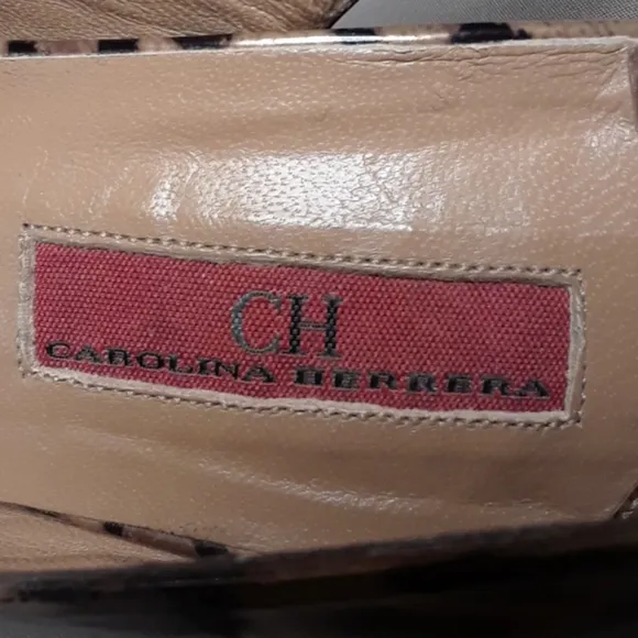 Carolina Herrerra leopard heels