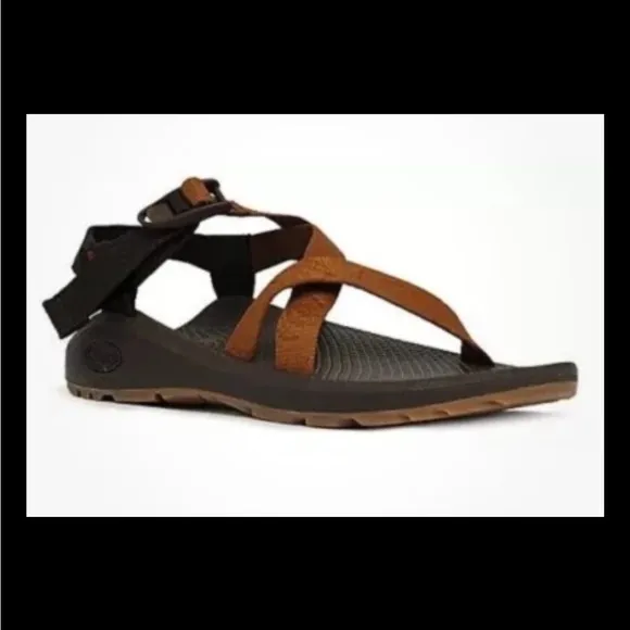 Chaco Cloud Sandals Size 10 Comfort Hiking Cognac Brown NWT