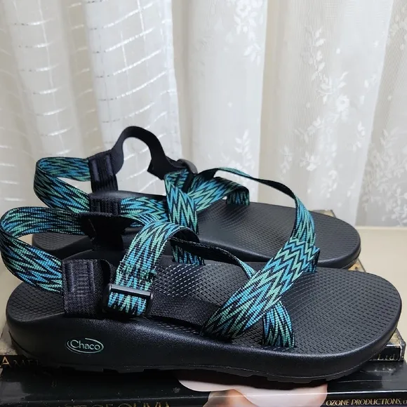 Chaco JCH108685 Men Z/1 Classic Slip Resistant Squall Green Comfort Sandal Sz12