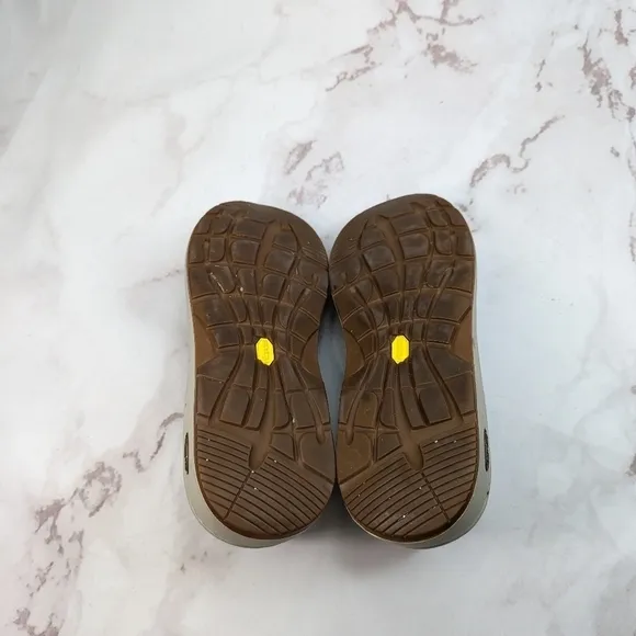 Chaco Slip On Womens 9 EU 40 Zaagh Gunnison Brown Leather Loafer Shoes Shiitake