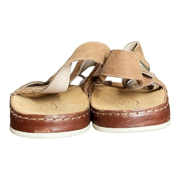 Chaco Women's Toffee Brown Comfort Buckle Wayfarer Loop Sandals - 11