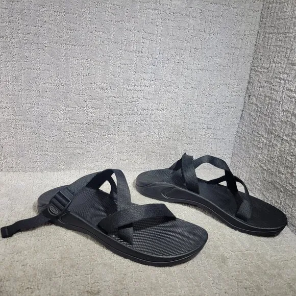Chaco Z1 Classic Men's Size US 15 Black Comfort Adjustable Strap Sandals