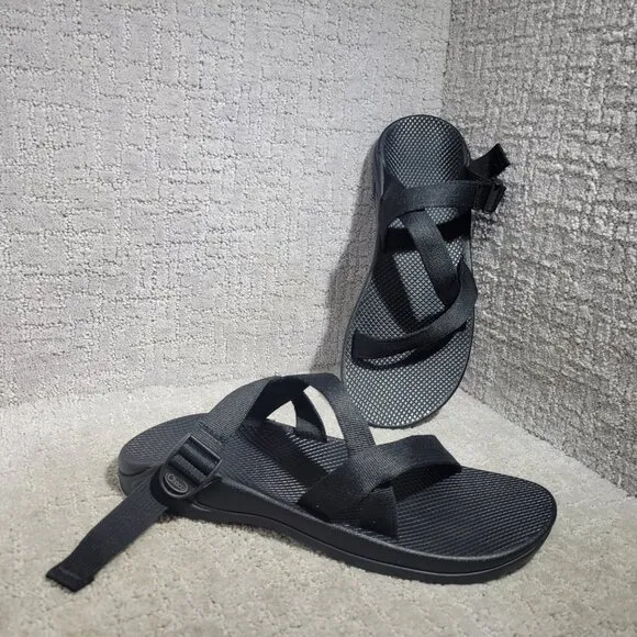Chaco Z1 Classic Men's Size US 15 Black Comfort Adjustable Strap Sandals