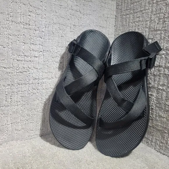 Chaco Z1 Classic Men's Size US 15 Black Comfort Adjustable Strap Sandals