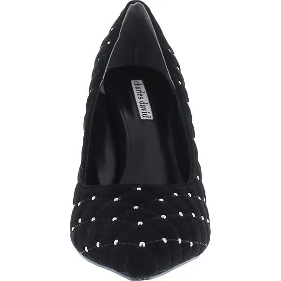 Charles David sz6,7.5 Castle Stiletto Evening Fashion Dress Heels Shoes NWOB