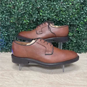 Charles Tyrwhitt Leather Oxford Shoes - Chestnut Brown - M10