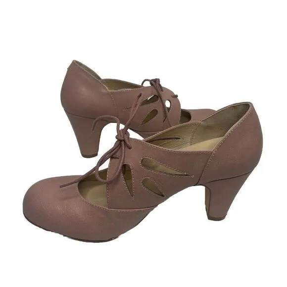 Chelsea Crew NWOB 50s Christie Shoe Booties Mauve Women’s Size 40 EU/9.5 US