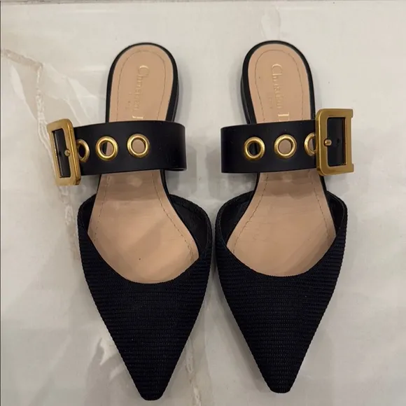 Chic Black Women's Mules by Dior