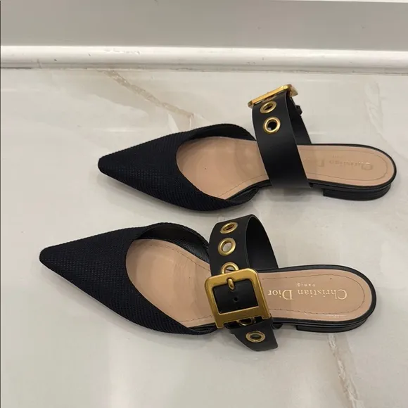 Chic Black Women's Mules by Dior