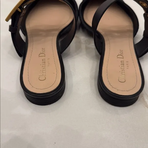 Chic Black Women's Mules by Dior