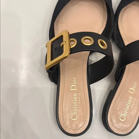 Chic Black Women's Mules by Dior