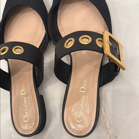 Chic Black Women's Mules by Dior