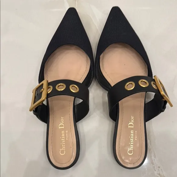 Chic Black Women's Mules by Dior