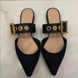 Chic Black Women's Mules by Dior