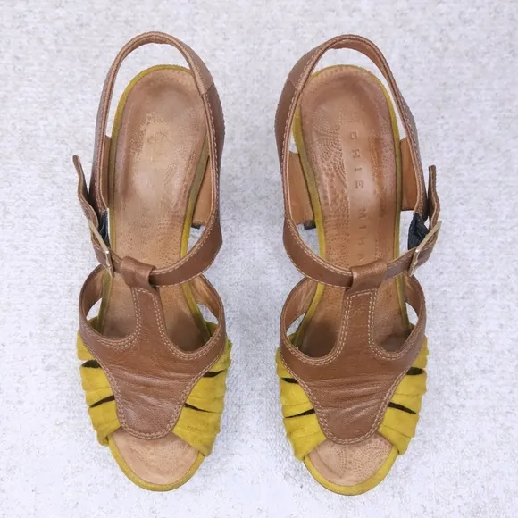 CHIE MIHARA Peep-Toe Platform Pumps