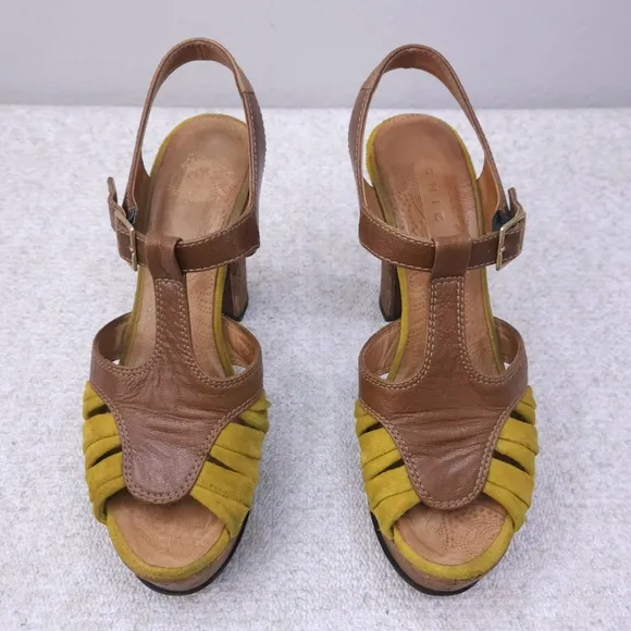 CHIE MIHARA Peep-Toe Platform Pumps