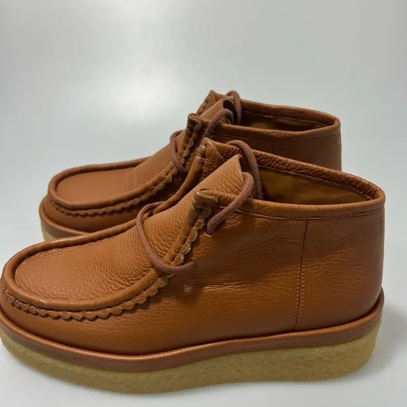 Chloe Jamie Ankle Boots Tan Caramel Women’s EU 41/US 11