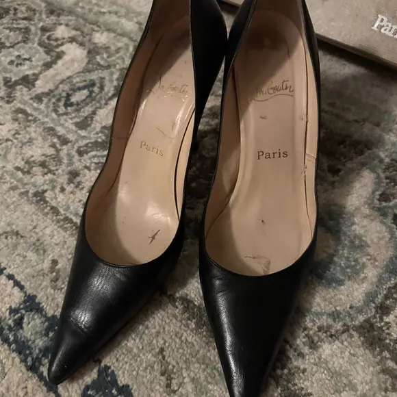 Christian Louboutin Black Stiletto Heels