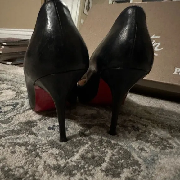 Christian Louboutin Black Stiletto Heels