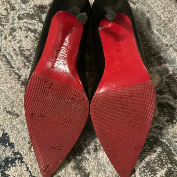 Christian Louboutin Black Stiletto Heels
