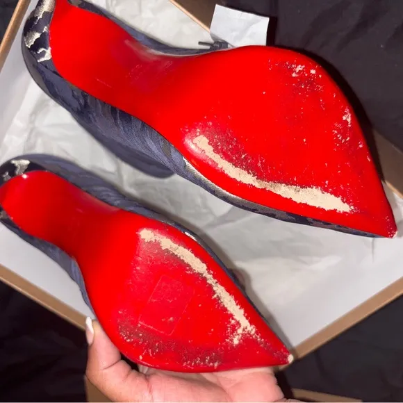 Christian Louboutin Camouflage Ankle Boots