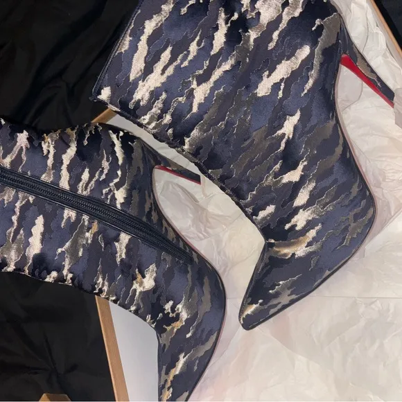 Christian Louboutin Camouflage Ankle Boots