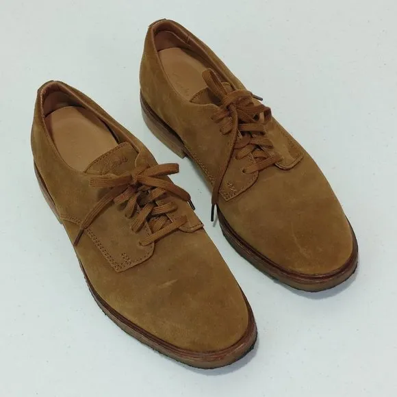 Clarks Clarkdale Walk, Tobacco Suede /Leather Shoes Men's Size 8