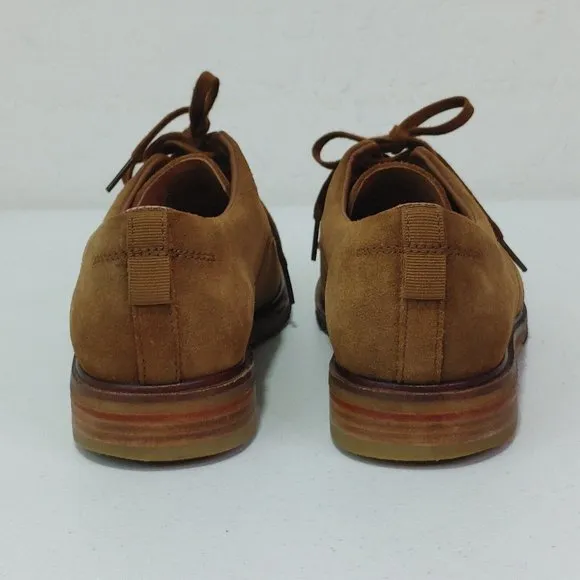 Clarks Clarkdale Walk, Tobacco Suede /Leather Shoes Men's Size 8