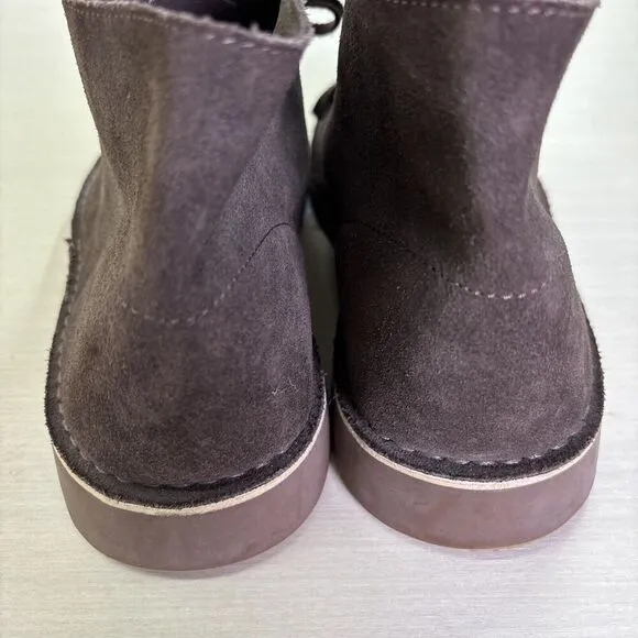 Clarks Men's Shoes Sz 10.5 Dark Brown Suede Bushacre 2 Chukka‎ Boots 26082289