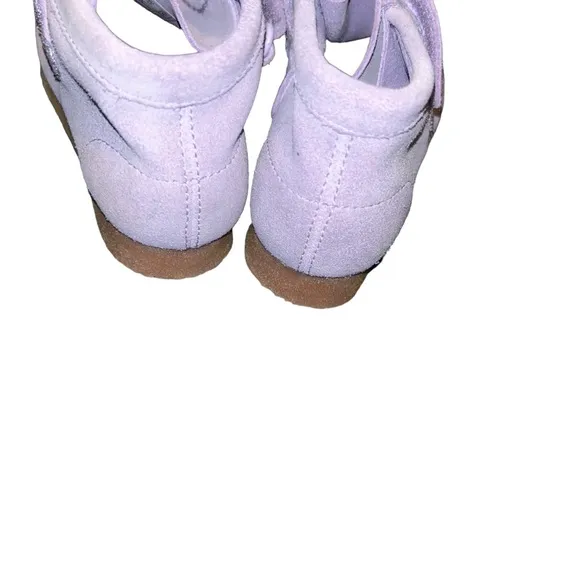 Clarks orginal wallabees toddler purple suede booties size 7 lilac shoes