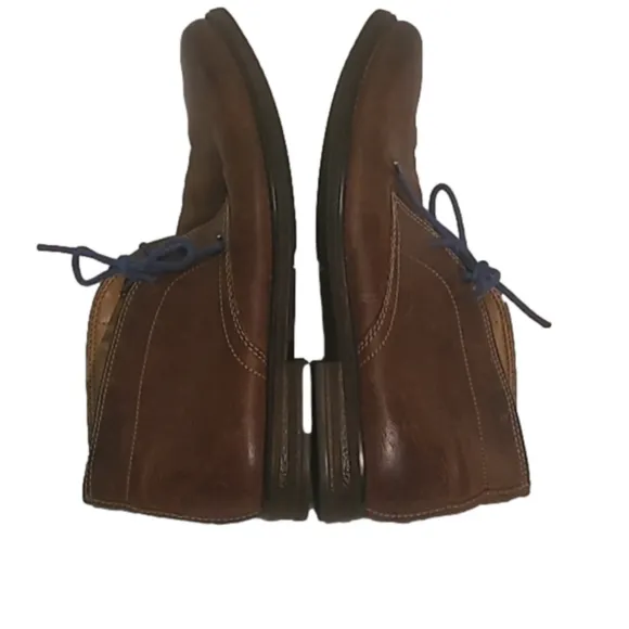 Clarks Unstructured Leather Mens Ankle Boots b1