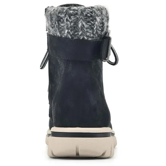 Cliffs by White Mountain Womens Hearty Lace UpZipper Ankle Boots size 8/5.   #4