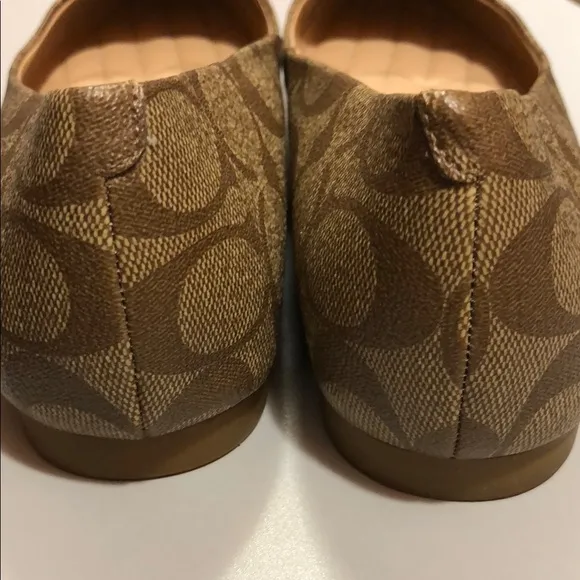 Coach Brown Women's Flats