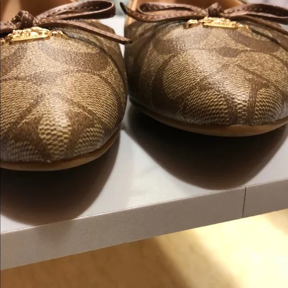 Coach Brown Women's Flats