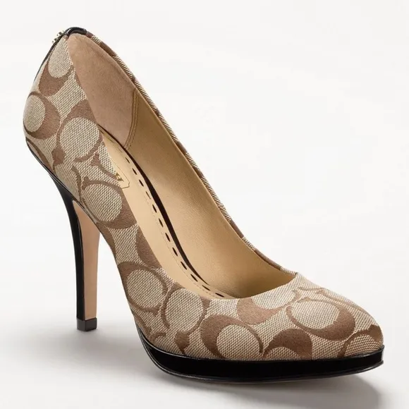 COACH CAYA HEEL shoes women high heels size 10