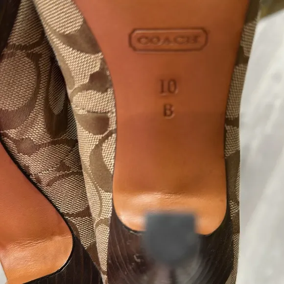 COACH CAYA HEEL shoes women high heels size 10