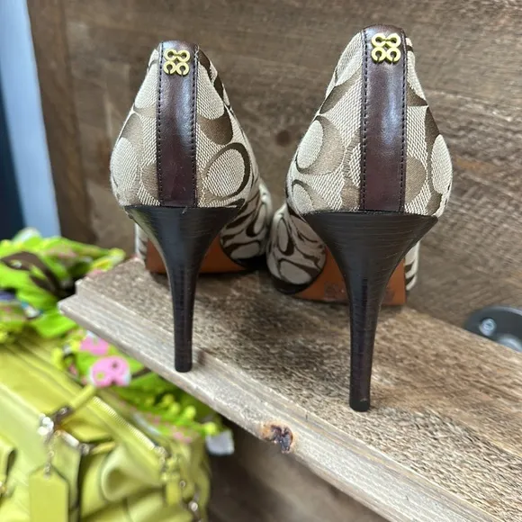 COACH CAYA HEEL shoes women high heels size 10