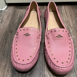 Coach McKenna Studded Leather Shoes NWOB