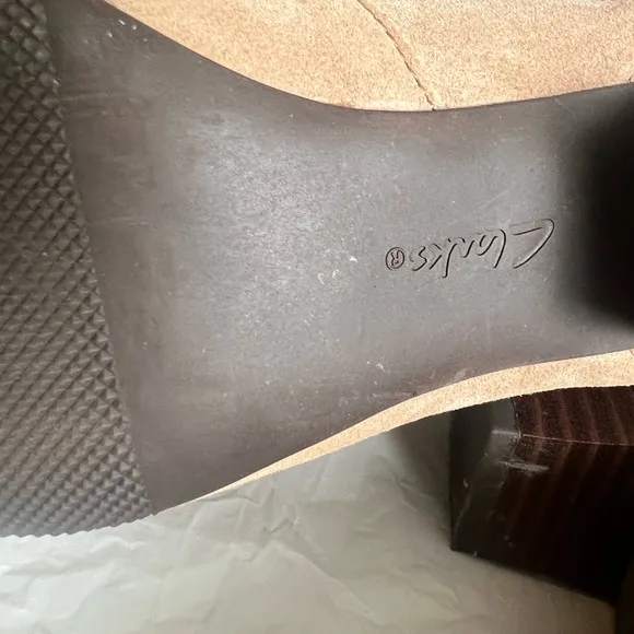 Coach Tan Suede  Ankle Boots