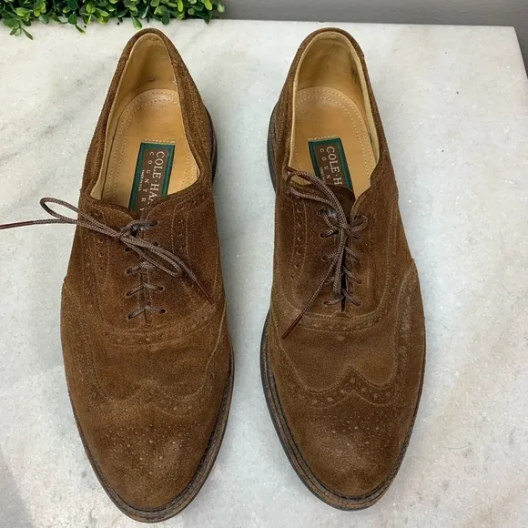 Cole Haan Brown Suede Shoes