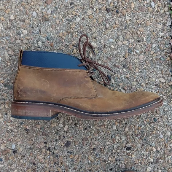 Cole Haan Colton chukka brown leather boots mens 9.5