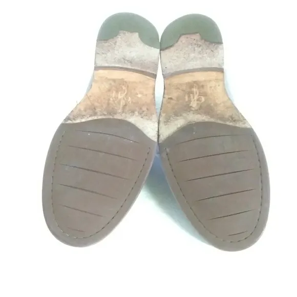 Cole Haan Glenn Gray Leather Ankle Boots.