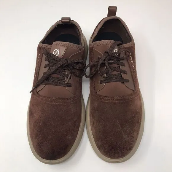 Cole Haan Grand Sport Journey Mens Size 10 (M) Shoes Brown Suede Casual Sneakers