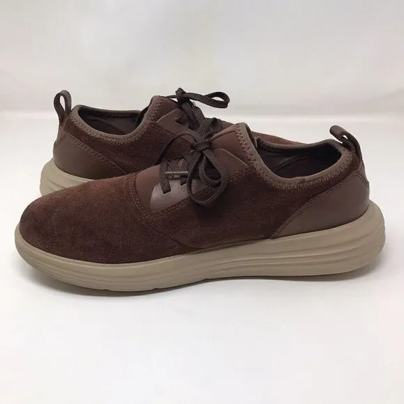 Cole Haan Grand Sport Journey Mens Size 10 (M) Shoes Brown Suede Casual Sneakers